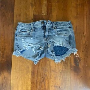American Eagle jean shorts
